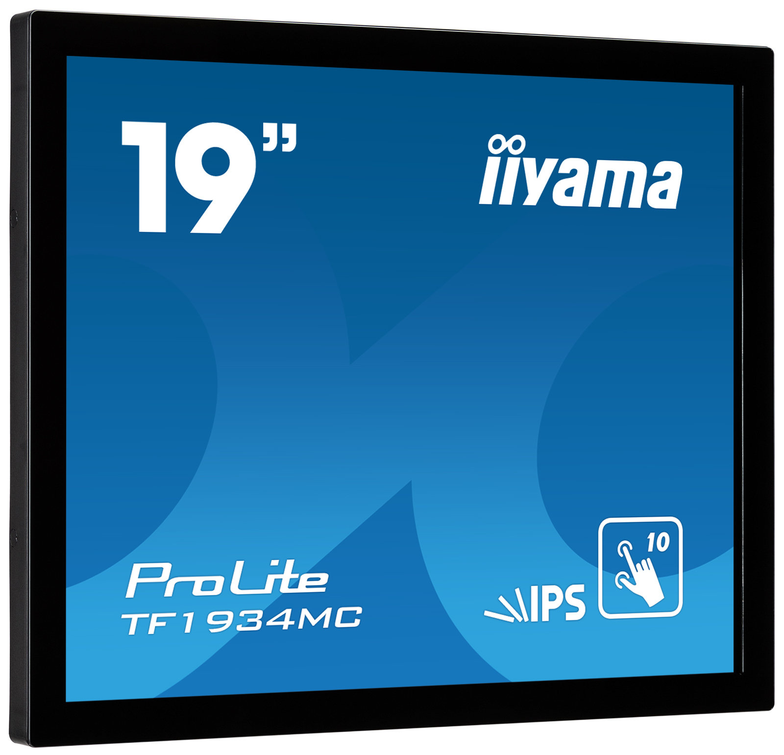 iiyama ProLite TF1934MC-B7X - Monitor a LED - 19" - telaio aperto - touchscreen - 1280 x 1024 - IPS - 350 cd/m² - 1000:1 - 14 ms - HDMI, VGA, DisplayPort - nero
