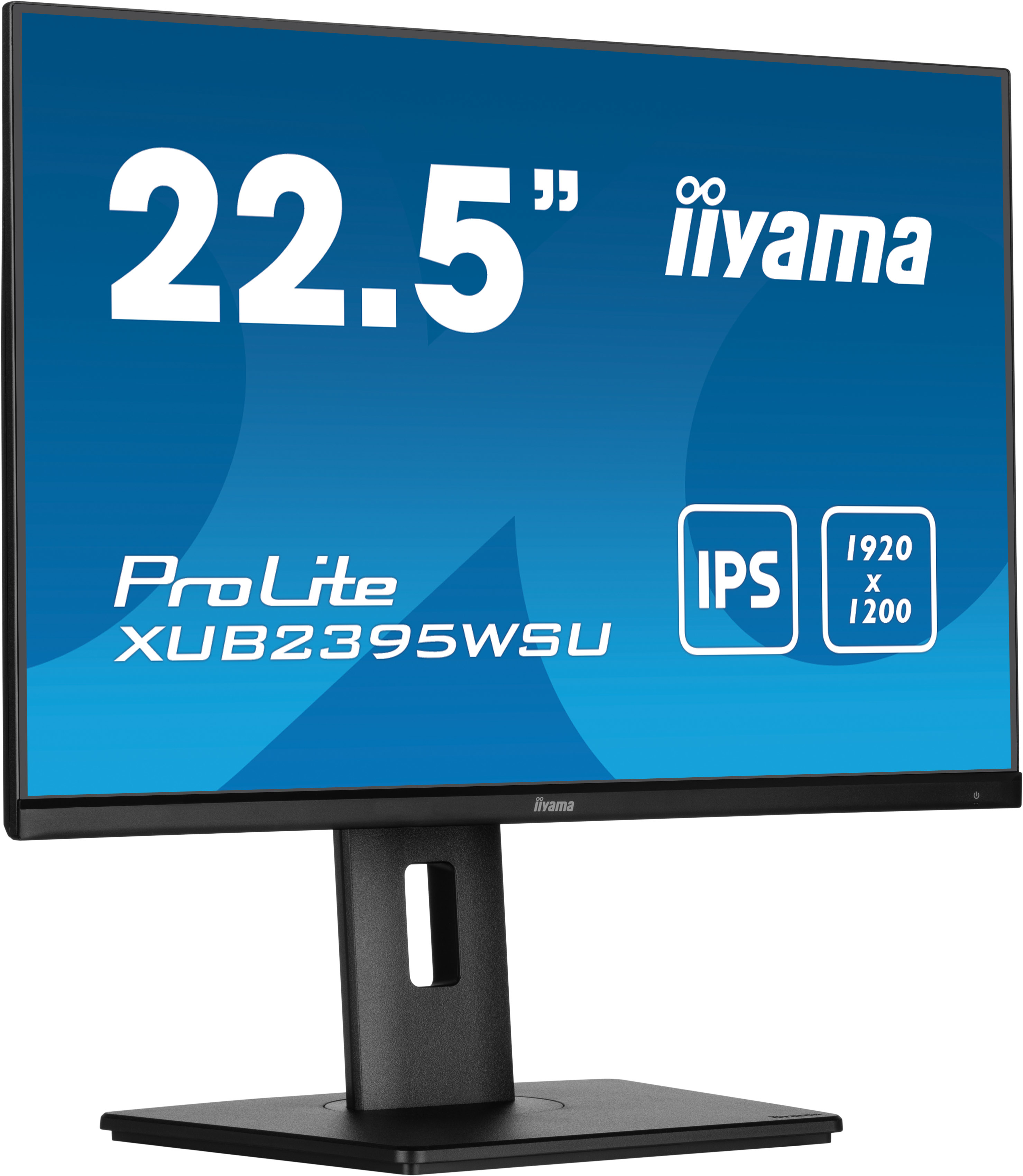 iiyama ProLite XUB2395WSU-B5 - Monitor a LED - 23" (22.5" visualizzabile) - 1920 x 1200 WUXGA @ 75 Hz - IPS - 250 cd/m² - 1000:1 - 4 ms - HDMI, VGA, DisplayPort - altoparlanti - nero, opaco