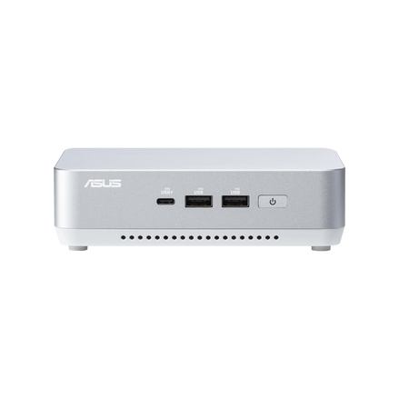 ASUS NUC 14 Pro+ RNUC14RVSU9089A0I - PC mini - Core Ultra 9 185H / fino a 5.1 GHz - RAM 32 GB - SSD 1 TB - NVMe - Intel Arc Graphics - Gigabit Ethernet, 2.5 Gigabit Ethernet, IEEE 802.11ax (Wi-Fi 6E), Bluetooth 5.3 - 802.11a/b/g/n/ac/ax (Wi-Fi 6E), Bluetooth 5.3 - Win 11 Home -monitor: nessuno - argento
