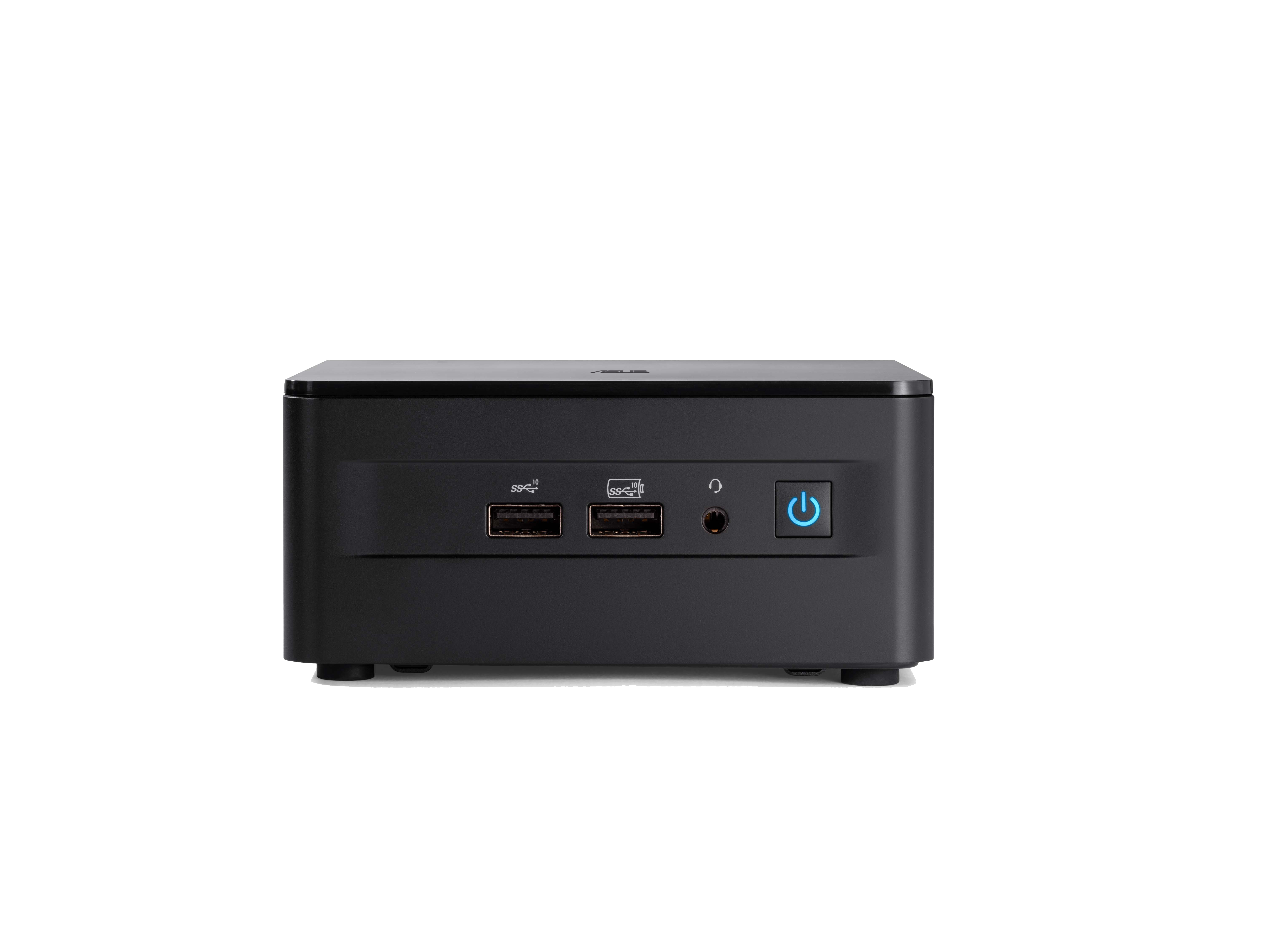 ASUS NUC 12 Pro Tall Kit RNUC12WSHV500000I - Barebone - PC mini - 1 x Core i5 1250P / fino a 4.4 GHz - RAM 0 GB - Grafica Intel Iris Xe - Gigabit Ethernet, 2.5 Gigabit Ethernet, Bluetooth 5.2, IEEE 802.11ax (Wi-Fi 6E) - Bluetooth 5.2, 802.11a/b/g/n/ac/ax (Wi-Fi 6E) - nero