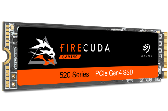 Seagate FireCuda 520 ZP2000GM3A002 - SSD - 2 TB - interno - M.2 2280 - PCIe 4.0 x4 (NVMe)