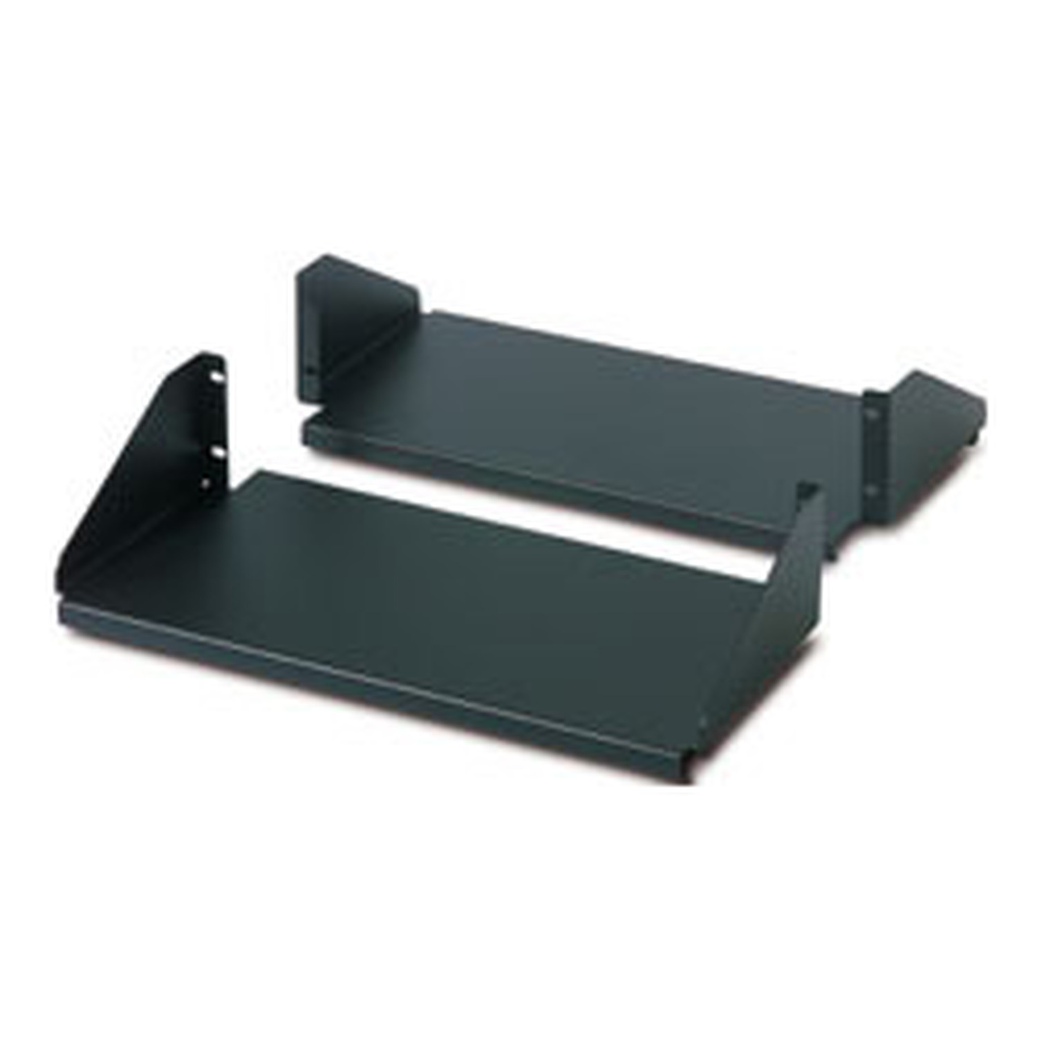 APC - Mensola rack - nero (pacchetto di 2) - per NetShelter 2 Post Open Frame Rack, 4 Post Open Frame Rack