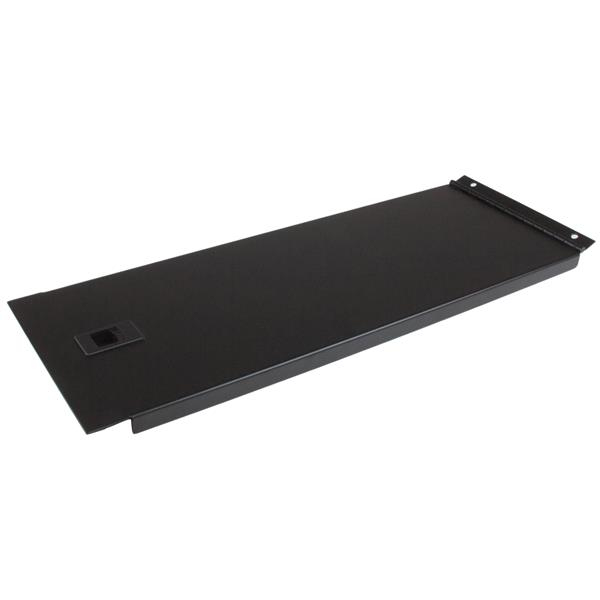 StarTech.com Pannello cieco solido con cerniera per Rack Server - 4U - Pannello di riempimento - fronte - nero - 4U - 19" - per P/N: RK2433BKM, RK2537BKM, RK3236BKF, RK4236BKB, RK4242BK24, RK4242BK30, RKQMCAB12V2