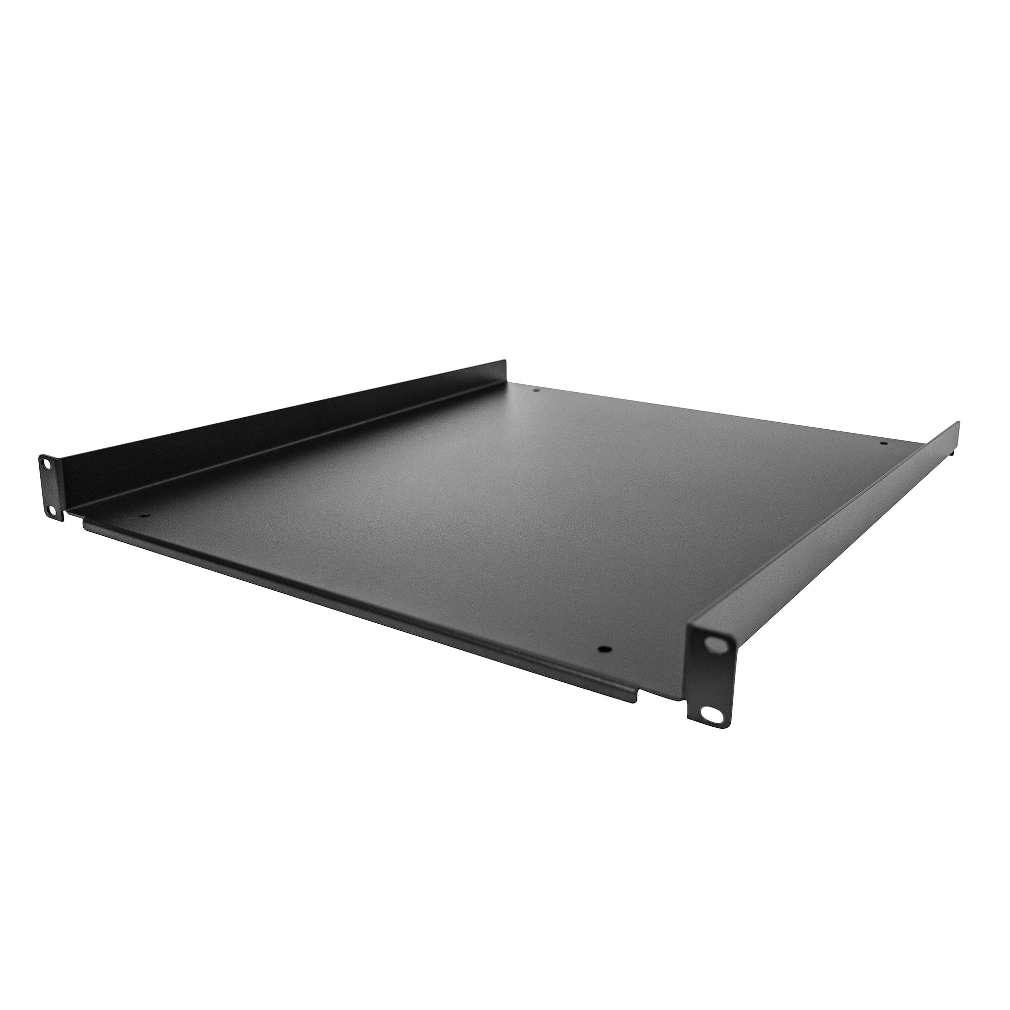 StarTech.com Mensola Rack 19" 1U - Ripiano per Armadio Rack 19 pollici per Dispositivi e Apparecchiature di rete non installabili a Rack; Portata 25kg, Profondità 50 cm (SHELF-1U-20-FIXED-S) - Mensola rack - 1U - 19"