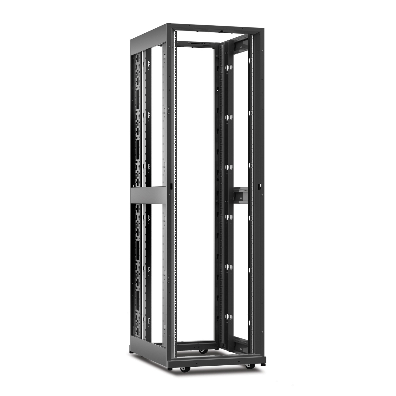 APC NetShelter AV Enclosure with 10-32 Threaded Rails - Rack - nero - 42U