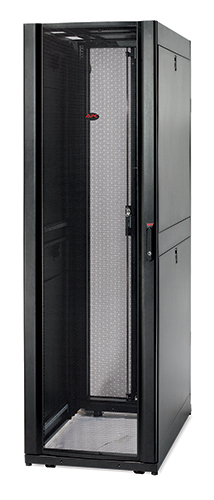 APC NetShelter SX Enclosure with Sides - Rack cabinet - nero - 48U - 19"