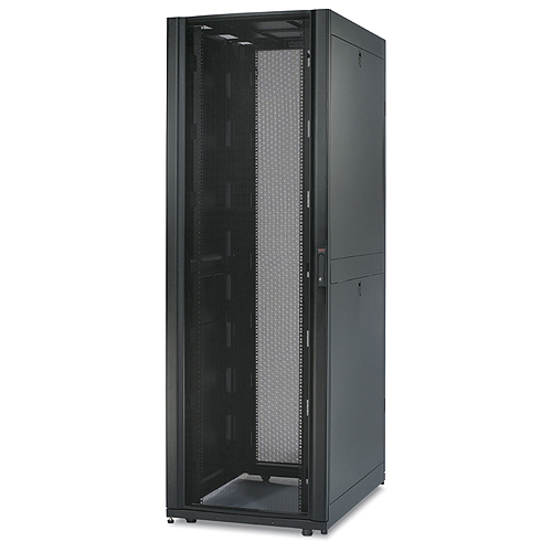 APC NetShelter SX Enclosure with Sides - Rack cabinet - nero - 48U - 19"