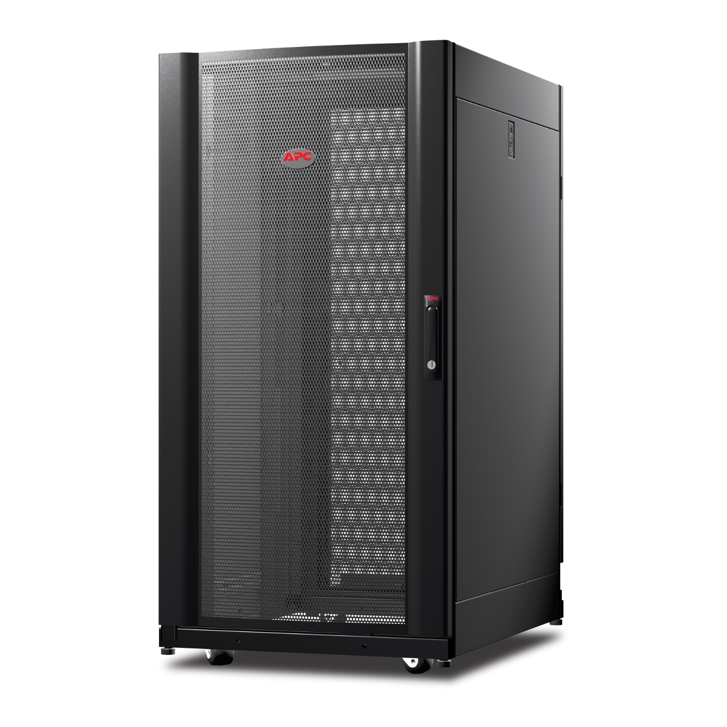 APC NetShelter AV Enclosure with Sides and 10-32 Threaded Rails - Rack - nero - 24U - per P/N: SMTL1500RM3UC