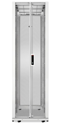 APC NetShelter SX Deep Enclosure with Sides - Rack cabinet - bianco - 42U - 19"