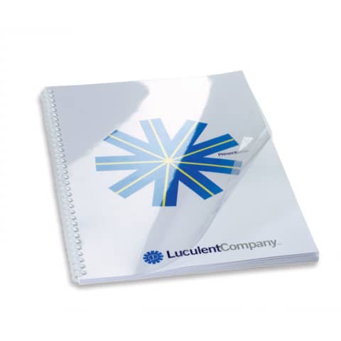 Copertine Hi-Clear - A4 - 200 micron - neutro trasparente - GBC - scatola 100 pezzi