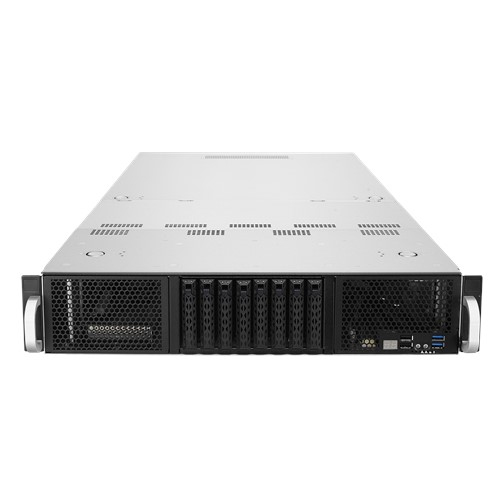 ASUS ESC4000 G4S - Server - montabile in rack Gaming - 2U - a 2 vie - senza CPU fino a - RAM 0 GB - SATA/PCI Express - hot-swap 2.5" baia(e) - nessun HDD - AST2500 - Gigabit Ethernet - senza SO -monitor: nessuno