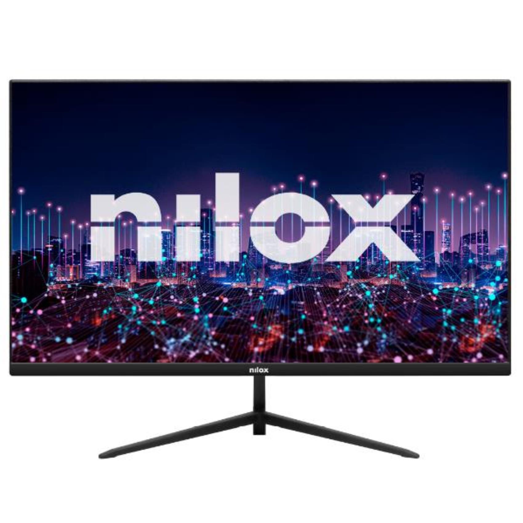 Nilox MONITOR 22 IPS 120 HZ VGA HDMI, 54,6 cm (21.5ʺ), 1920 x 1080 Pixel, Full HD, LCD, 4 ms, Nero