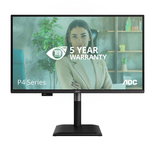 AOC Q27P4U, 68,6 cm (27?), 2560 x 1440 Pixel, Wide Quad HD, 1 ms, Nero