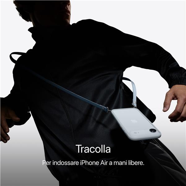 Apple iPhone Air 256GB Bianco Nuvola, 16,5 cm (6.5ʺ), 2736 x 1260 Pixel, 256 GB, 48 MP, iOS 26, Bianco