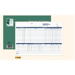 Blocco rapporto di cantiere - 50/50 fogli autoricalcanti - 21 x 30cm - Edipro