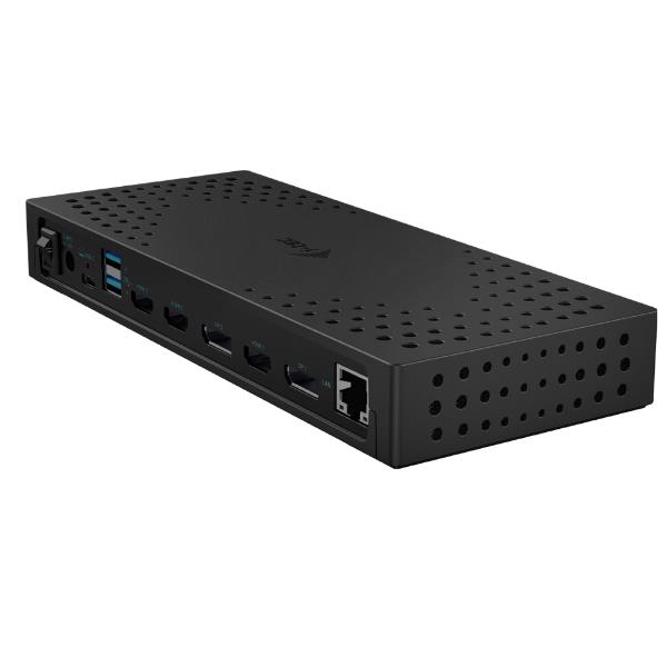 i-tec USB 3.0 / USB-C / Thunderbolt, 3x 4K Docking Station Gen 2 + Power Delivery 100W, Cablato, USB 3.2 Gen 2 (3.1 Gen 2) Type-C, 100 W, 3,5 mm, 10,100,1000 Mbit/s, Grigio