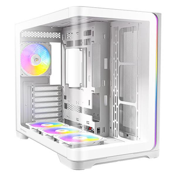 Antec 0-761345-10226-1, Midi Tower, PC, Bianco, ATX, ITX, micro ATX, Plastica, Acciaio, 1x 120 mm