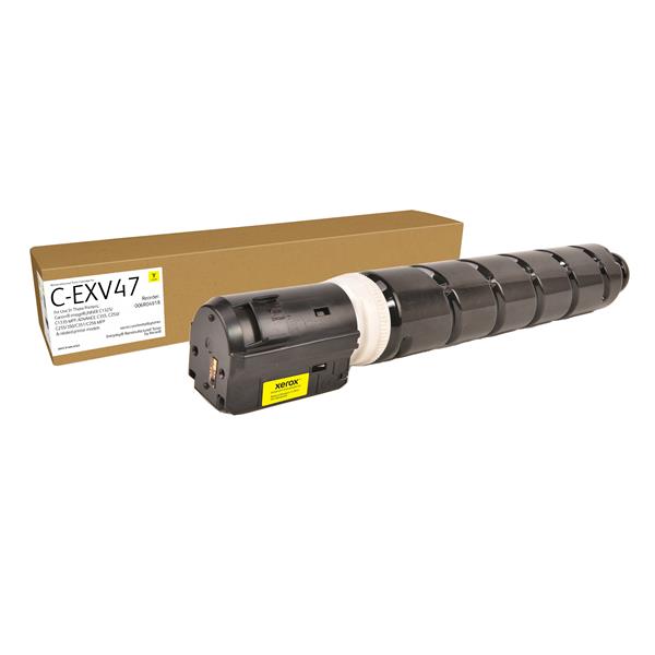 Toner rigenerato Everyday™ di Giallo compatibile con Canon C-EXV47 (8519B002), Capacità standard, 21500 pagine, Giallo, 1 pz