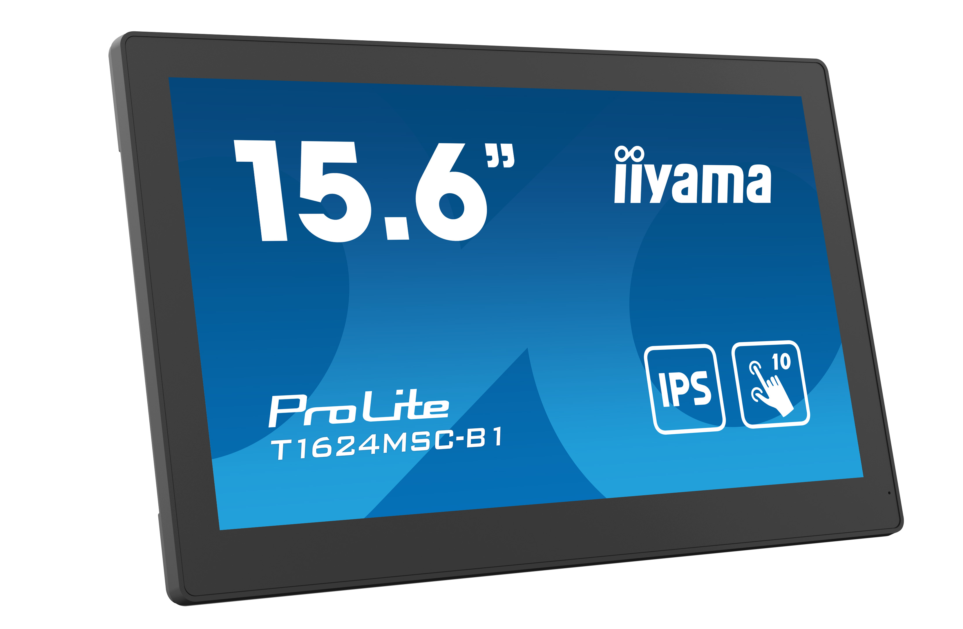 iiyama T1624MSC-B1, 39,6 cm (15.6ʺ), 1920 x 1080 Pixel, Full HD, LED, 25 ms, Nero