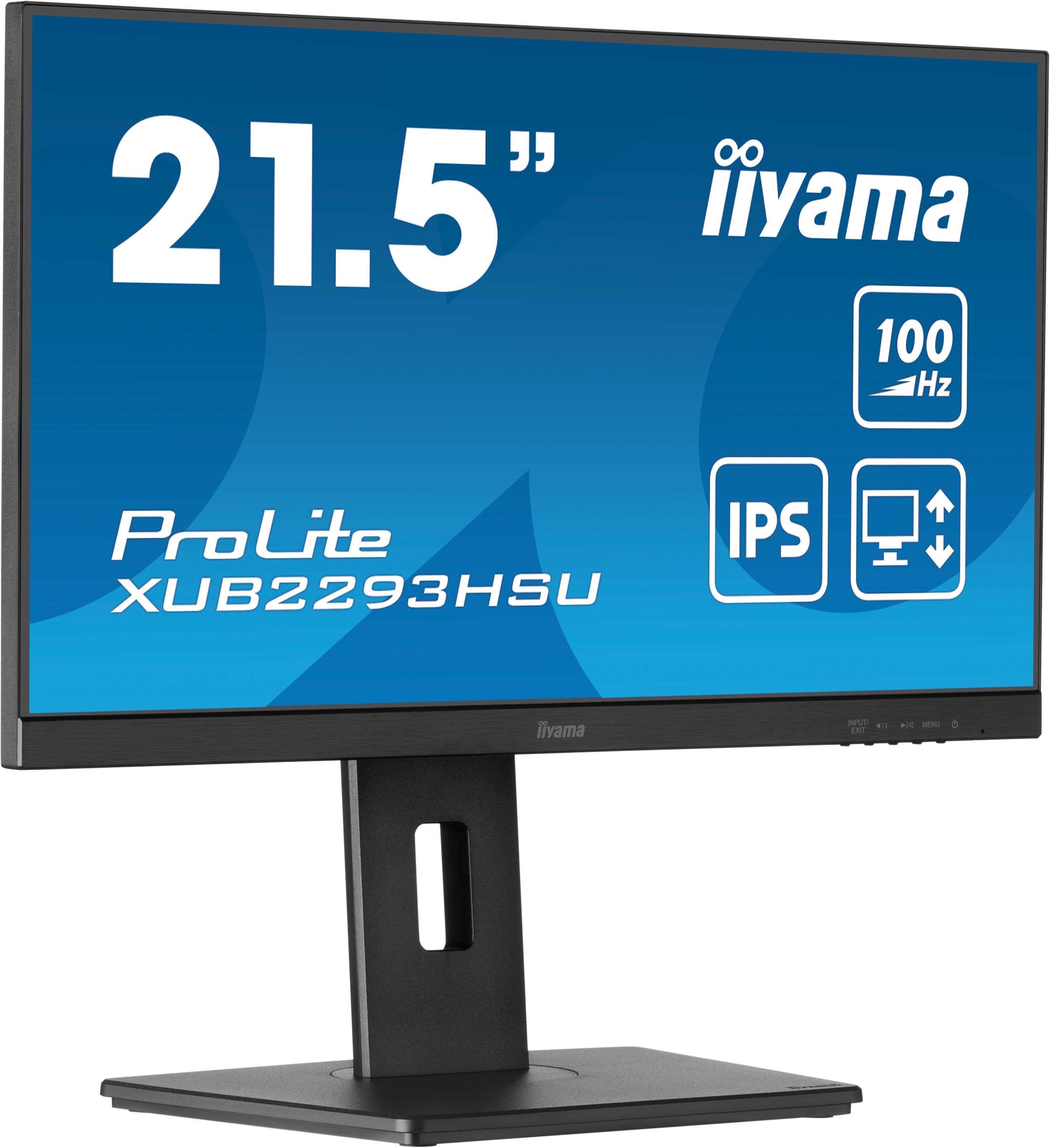 iiyama ProLite XUB2293HSU-B7, 54,6 cm (21.5ʺ), 1920 x 1080 Pixel, Full HD, LED, 1 ms, Nero