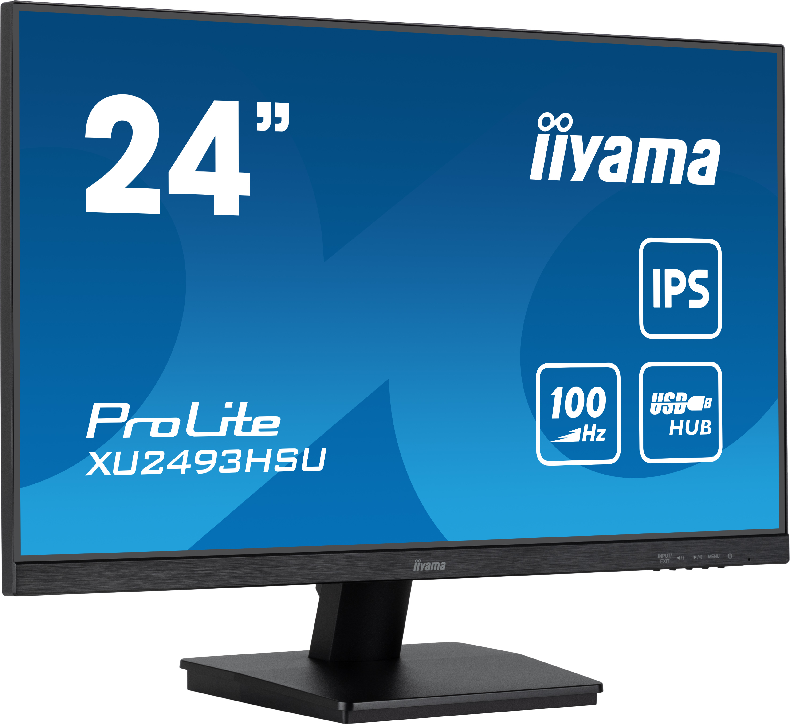 iiyama ProLite XU2493HSU-B7, 60,5 cm (23.8ʺ), 1920 x 1080 Pixel, Full HD, LED, 1 ms, Nero