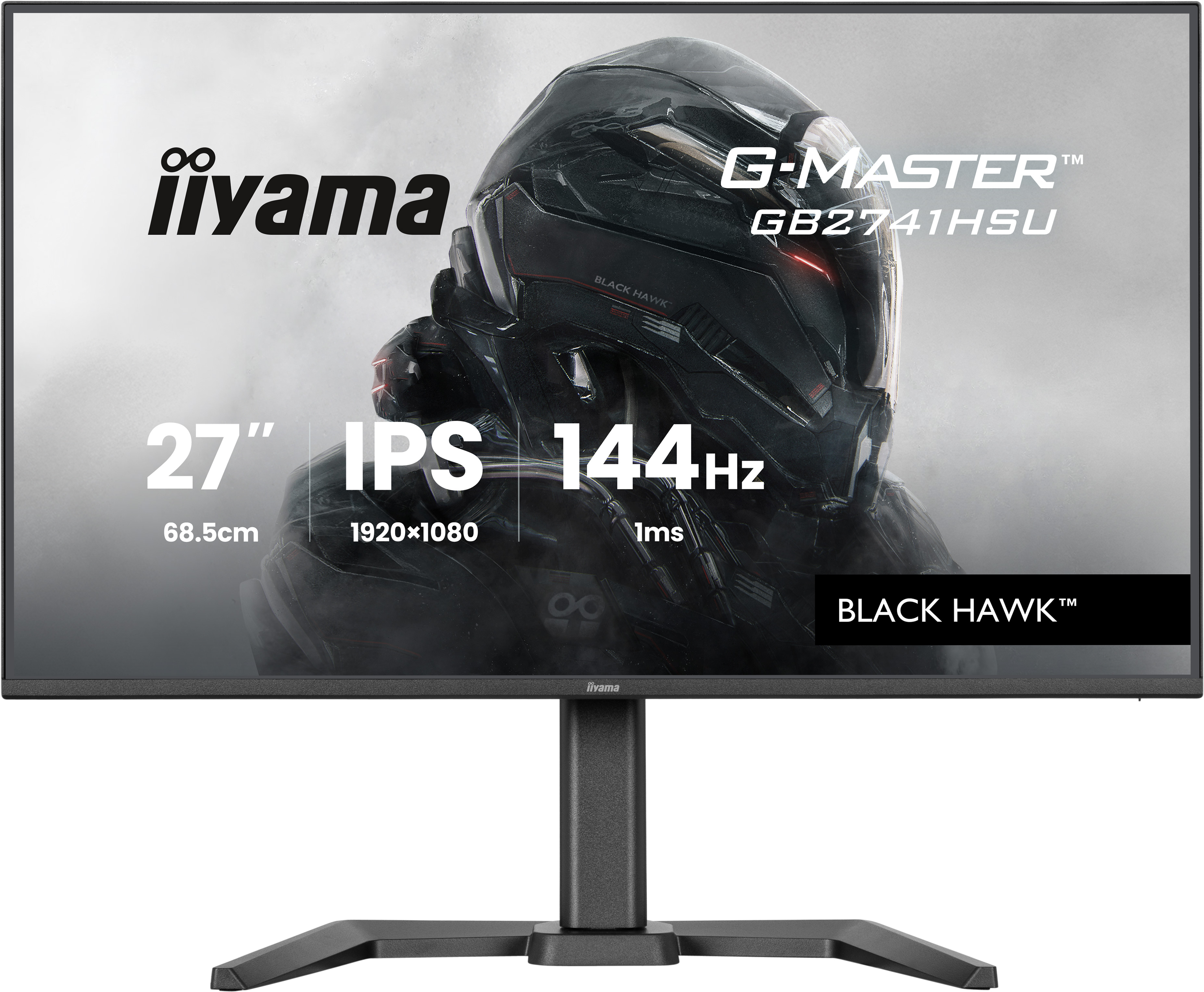 iiyama G-MASTER GB2741HSU-B1, 68,6 cm (27ʺ), 1920 x 1080 Pixel, Full HD, LED, Nero
