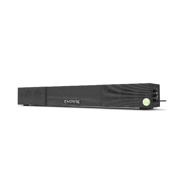 Empire Media SB.200ECOB, 2-vie, 2.1 canali, Cablato, 200 W, 40 - 20000 Hz, Nero