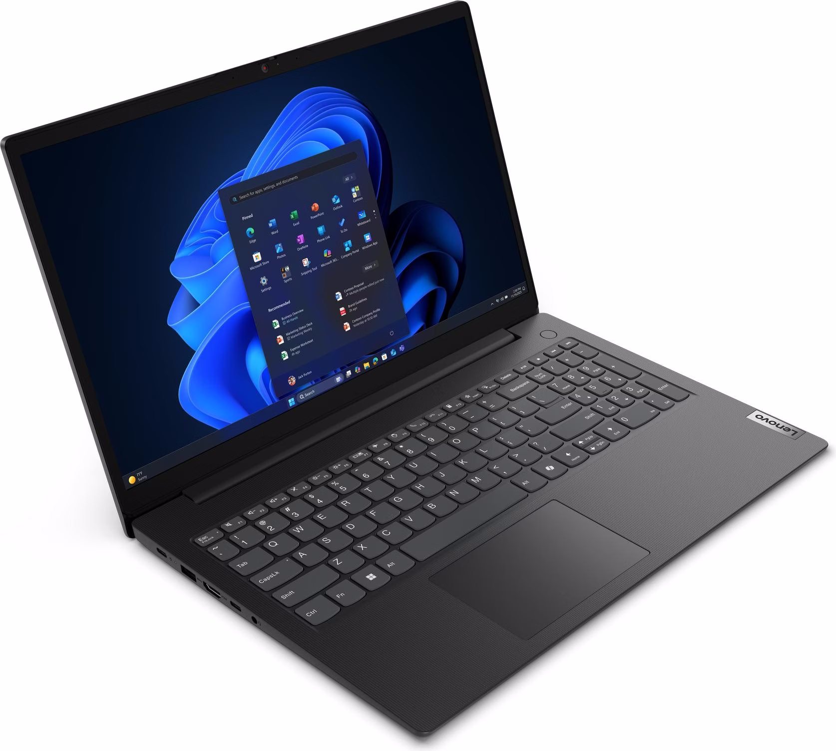 Lenovo V15 G6 ITN, Intel® N, 39,6 cm (15.6ʺ), 1920 x 1080 Pixel, 8 GB, 256 GB, Nero