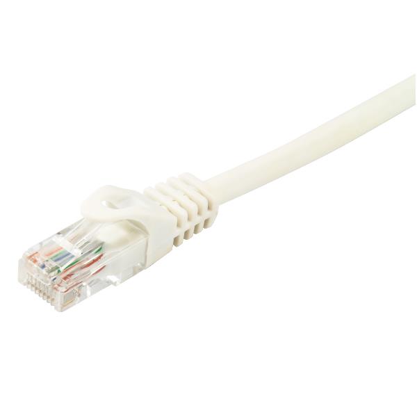 CAVI FIBRA  ETHERNET  TELEF. - EQUIP - CAVO PATCH UUTP CAT.6A 500MHz LSZHLSOH, 4x2 AWG 267, BIANCO - 1.0 metro