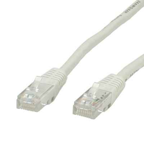 VALUE - Cavo patch - RJ-45 (M) a RJ-45 (M) - 50 cm - UTP - CAT 5e - stampato, bloccato - grigio