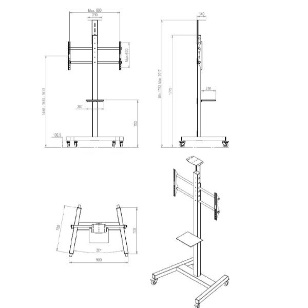 OfficeMax - Ciano - compatibile - cartuccia d'inchiostro (alternativa per: Brother LC65C) - per Brother MFC-5890, MFC-5895, MFC-6490, MFC-6890; Justio MFC-5890, MFC-6490, MFC-6890