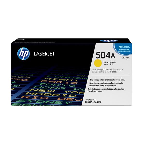 EKOPRINT - Giallo - compatibile - cartuccia toner - per HP Color LaserJet CM3530 MFP, CM3530fs MFP, CP3525, CP3525dn, CP3525n, CP3525x