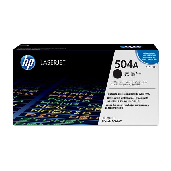 EKOPRINT - Nero - compatible - ricondizionato - cartuccia toner (alternativa per: HP 504A) - per HP Color LaserJet CM3530 MFP, CM3530fs MFP, CP3525dn, CP3525n, CP3525x