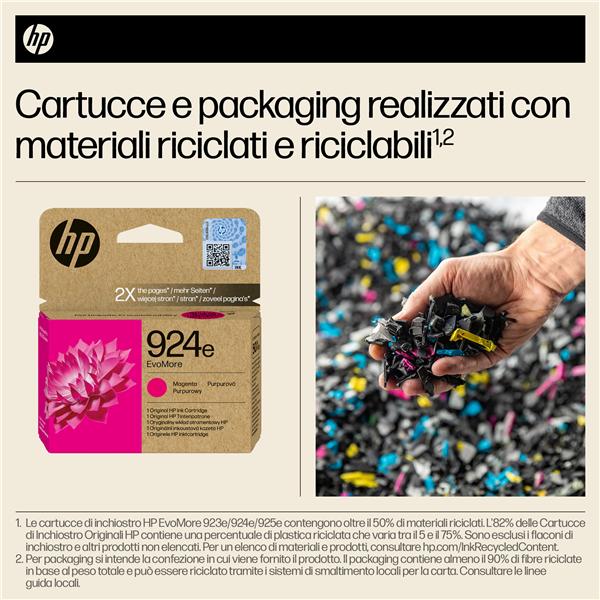 HP 924e EvoMore - Magenta - originale - cartuccia d'inchiostro - per Officejet Pro 8130e