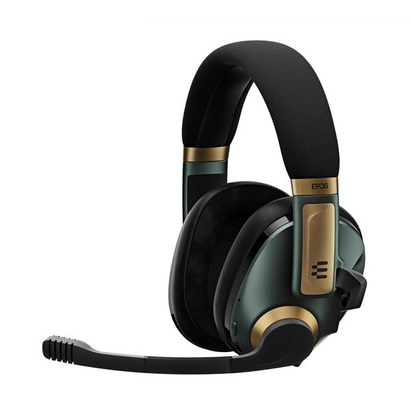 EPOS H3PRO Hybrid - Cuffie con microfono - dimensione completa - Bluetooth - senza fili, cablato - eliminazione rumore attivata - jack 3,5 mm, USB-A - verde