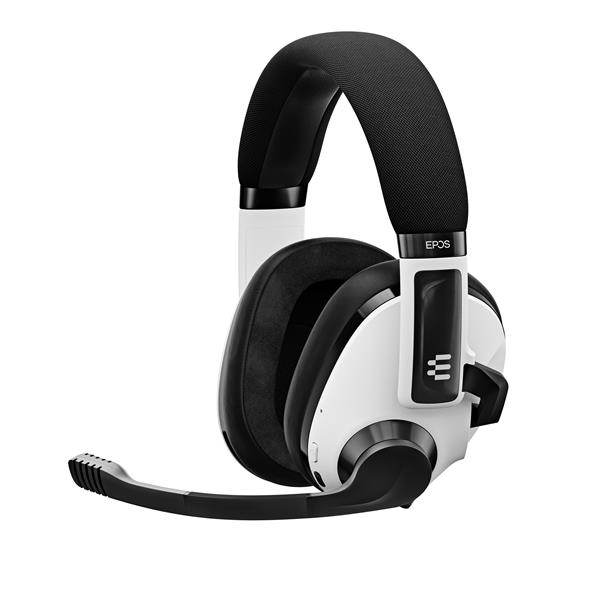 EPOS H3 Hybrid - Cuffie con microfono - dimensione completa - Bluetooth - senza fili, cablato - jack 3,5 mm, USB-C - bianco fantama