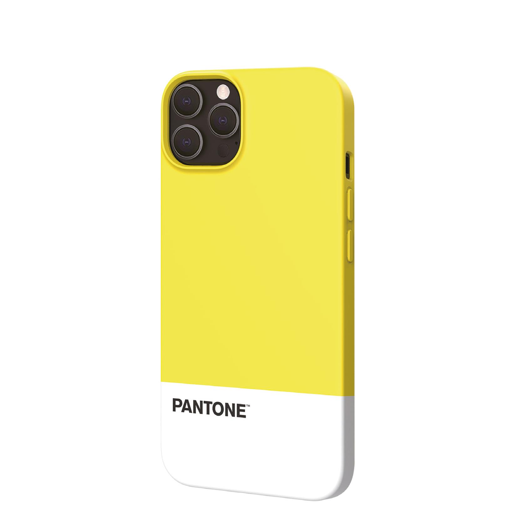 Celly Pantone - Cover per cellulare - TPU (poliuretano termoplastico) - giallo - per Apple iPhone 13 Pro