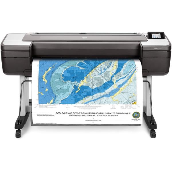 HP DesignJet T1700dr - 44" stampante grandi formati - colore - ink-jet - 1118 x 1676 mm - 2400 x 1200 dpi - fino a 0.55 min/pagina - Gigabit LAN, host USB - taglierina