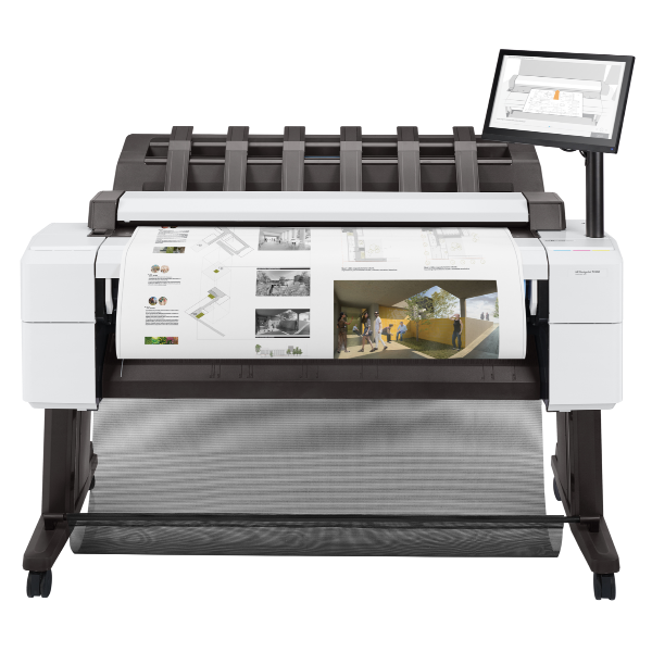 HP DesignJet T2600 PostScript - 36" stampante multifunzione - colore - ink-jet - 914 x 8000 mm, 610 x 15000 mm (originale) - Rotolo (91,4 cm x 91,4 m), 914 x 1219 mm (supporti) - fino a 0.32 min/pagina (stampa) - 1 ritolo - Gigabit LAN