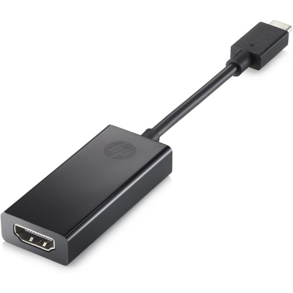 HP - Adattatore video - 24 pin USB-C maschio a HDMI femmina - supporto 4K - per HP 22, 24; Chromebook 14, 15; ENVY 27, 32; ENVY Laptop 13, 17; Pavilion Laptop 14, 15