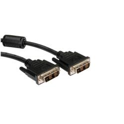 ITB Solution - Cavo DVI - legame singolo - DVI-D (M) a DVI-D (M) - 1.8 m - stampato, viti a serraggio manuale