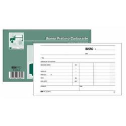 Blocco prelievo carburante - 50/50 fogli autoricalcanti - 9,9 x 17cm - Edipro