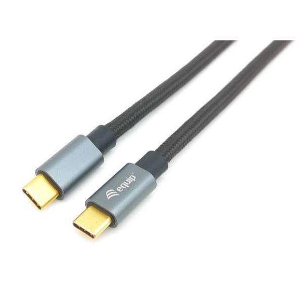 Cavi - EQUIP - CAVO USB 3.2 Gen 2 da C a C, MM, PD100W, 4K60Hz, 10Gbps, 1.0m