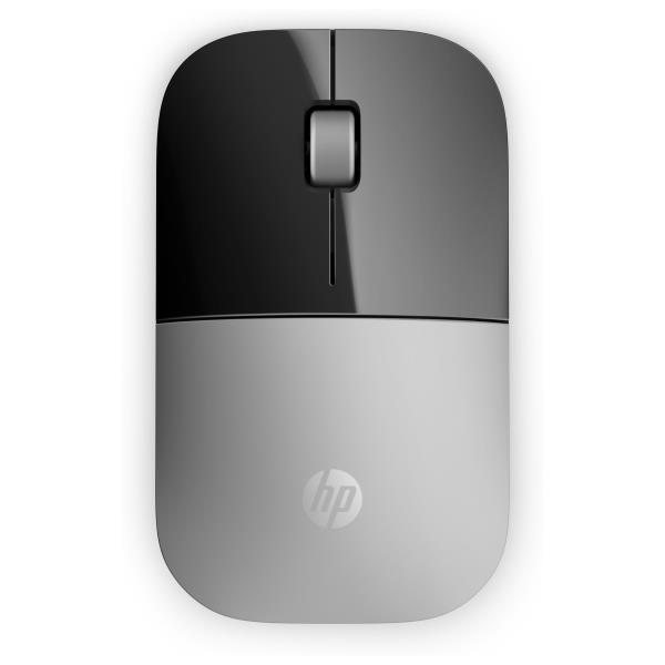 HP Z3700 - Mouse - senza fili - 2.4 GHz - ricevitore wireless USB - argento - per HP 20, 22, 24, 27, 460; Pavilion 24, 27, 590, 595, TP01; Pavilion Laptop 14, 15