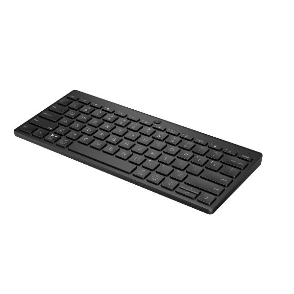 HP 350 Compact Multi-Device - Tastiera - senza fili - Bluetooth 5.2 - italiana - nero - packaging riciclabile