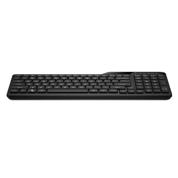 HP 460 - Tastiera - multi dispositivo, swift pair, compatto con tastierino numerico, layout a 2 zone - senza fili - Bluetooth 5.3 - QWERTY - italiana - nero jack