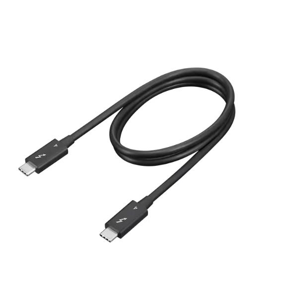 Lenovo - Cavo Thunderbolt - 24 pin USB-C (M) a 24 pin USB-C (M) - Thunderbolt 4 - 70 cm - supporta 8K 60 Hz, supporta 4K 60 Hz - nero