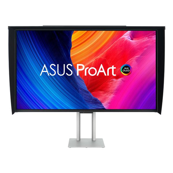 ASUS ProArt OLED PA32UCDMR-K, 80 cm (31.5ʺ), 3840 x 2160 Pixel, 4K Ultra HD, QD-OLED, 0,1 ms, Nero, Argento