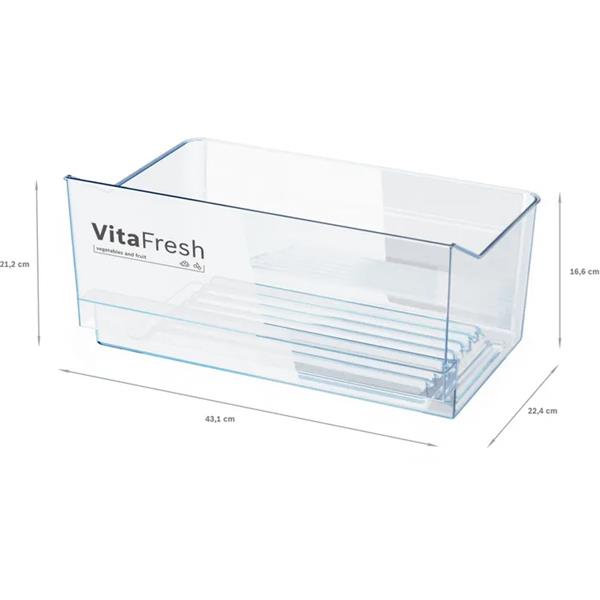 Bosch Serie | 4 KSV36VLEP - Frigorifero - larghezza: 60 cm - prof. 65 cm - altezza: 186 cm - 346 litri - Classe E - inox ottico