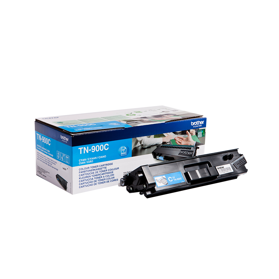 Brother TN900CP - Ciano - originale - cartuccia toner - per Brother HL-L9200CDWT, HL-L9300CDWT, HL-L9300CDWTT, MFC-L9550CDW, MFC-L9550CDWT
